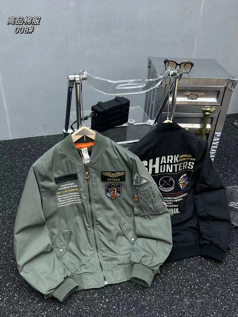 外贸好品 工艺贼复杂 品质贼好 空军系列刺绣夹克