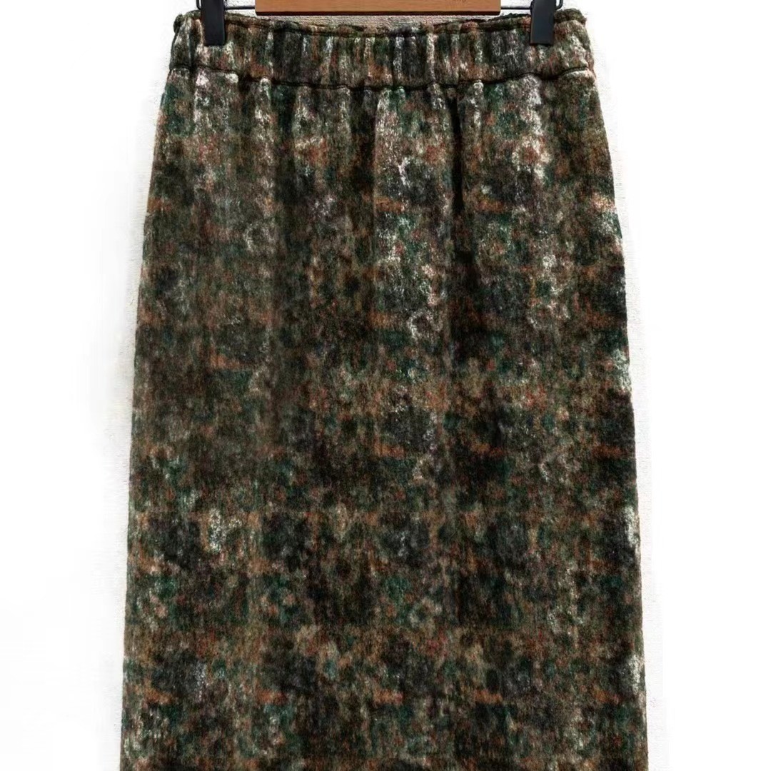 妝點家 左岸迷香 半裙  羊毛 聚酯  Z22FW 2020 时尚 秋冬 宽松