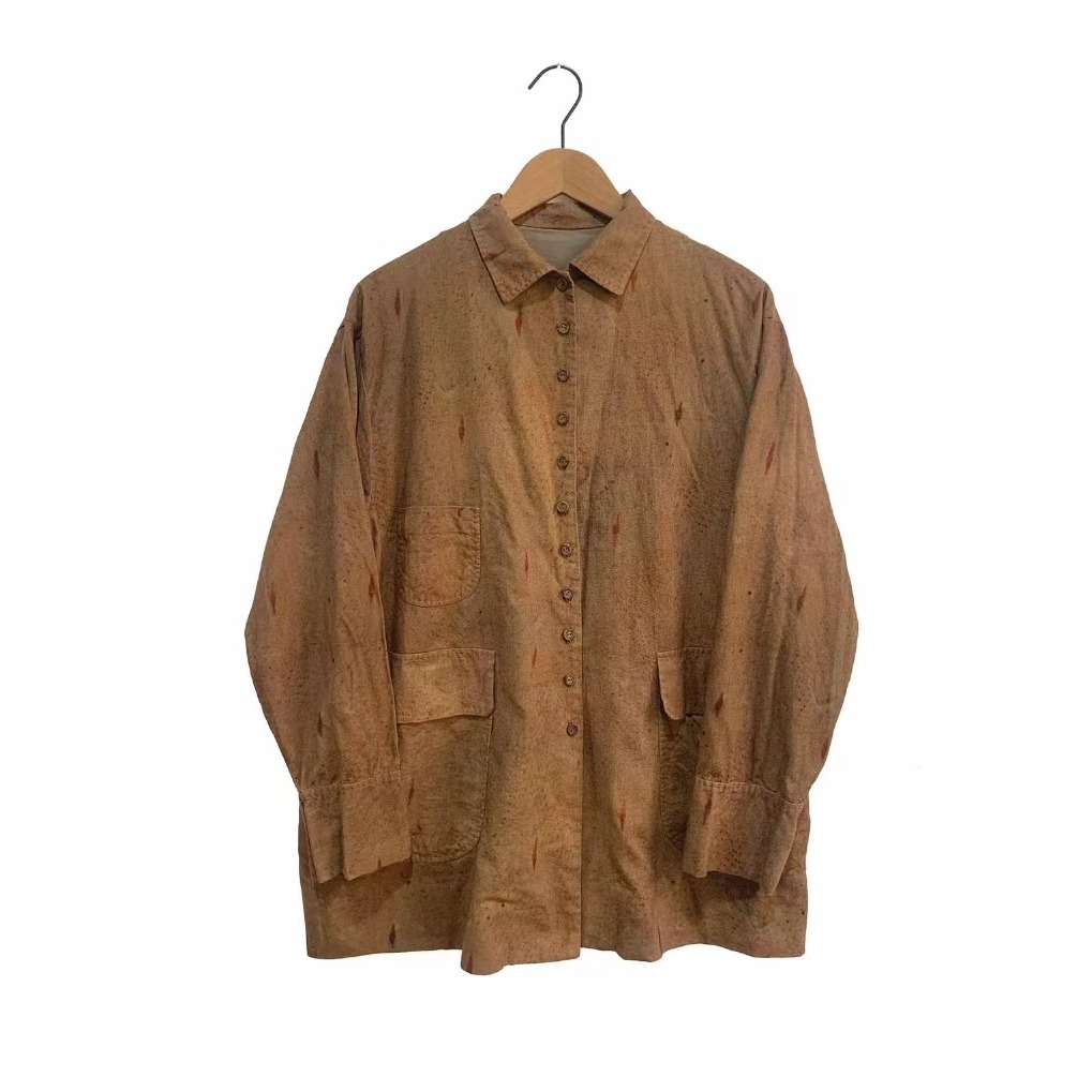 妝點家  左岸迷香  桑蚕丝  棉   短衬衫  Z24FW 1005