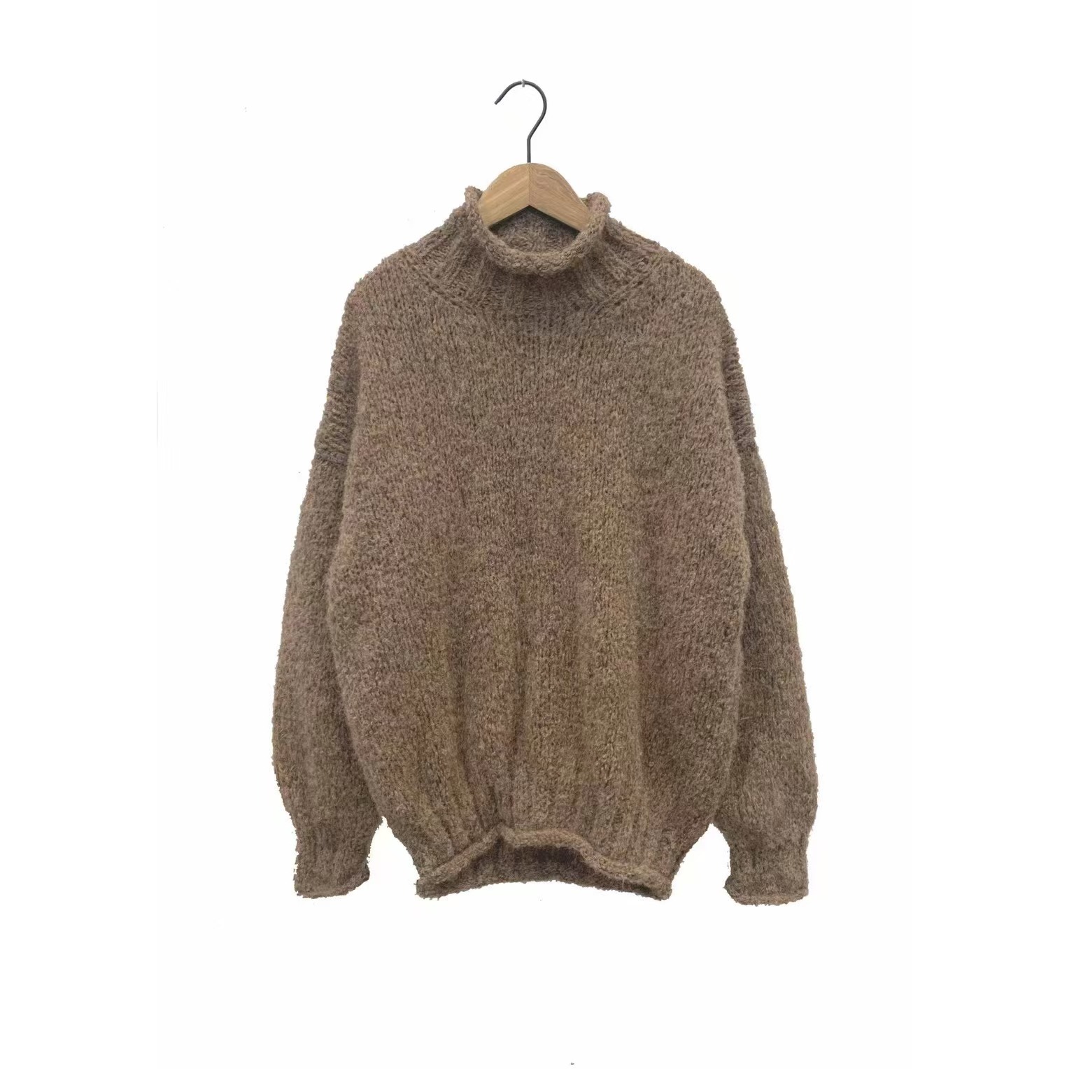 妆點家  左岸迷香  特细羊驼毛  尼龙   针织毛衣   Z24FW 7022