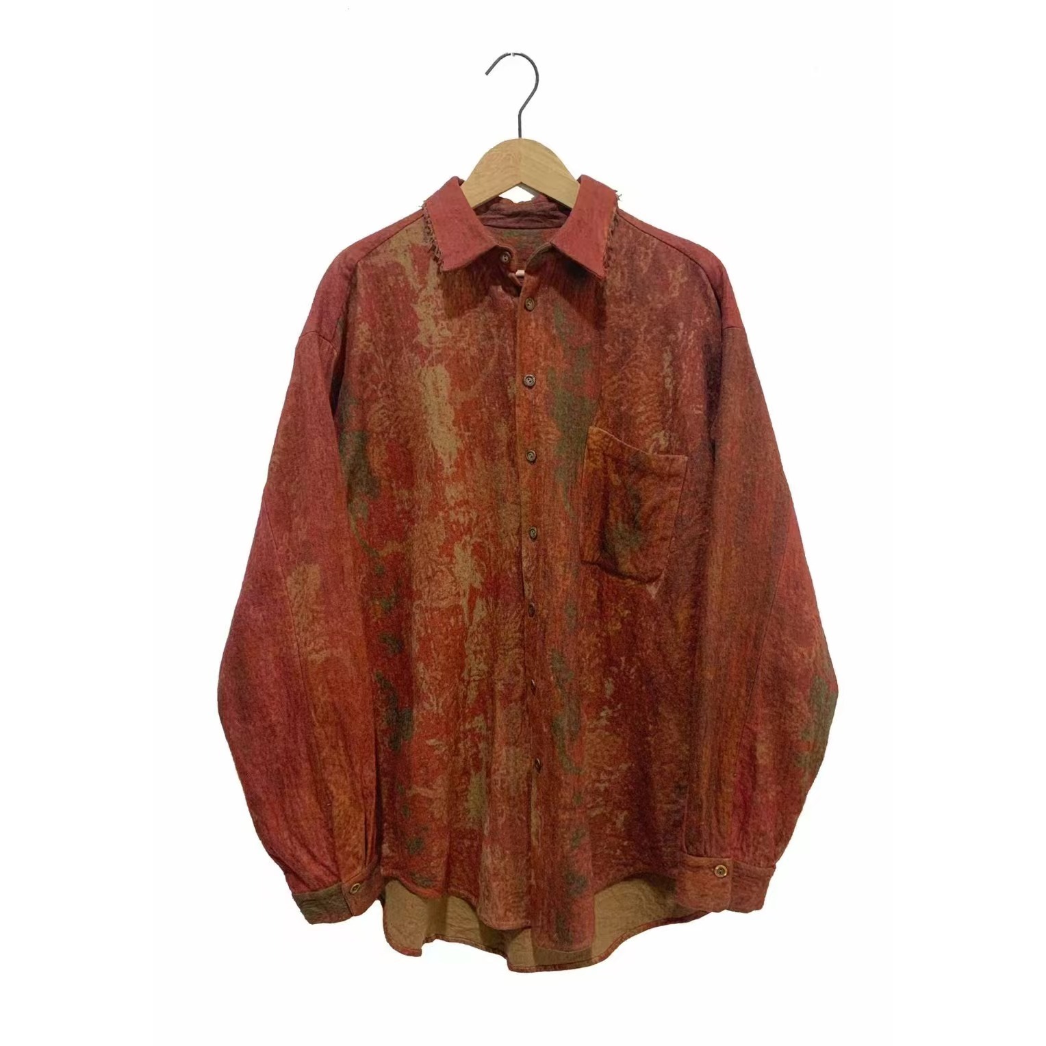 妆點家 左岸迷香  A棉 羊 毛 B亚麻 衬衫  Z24FW 1006