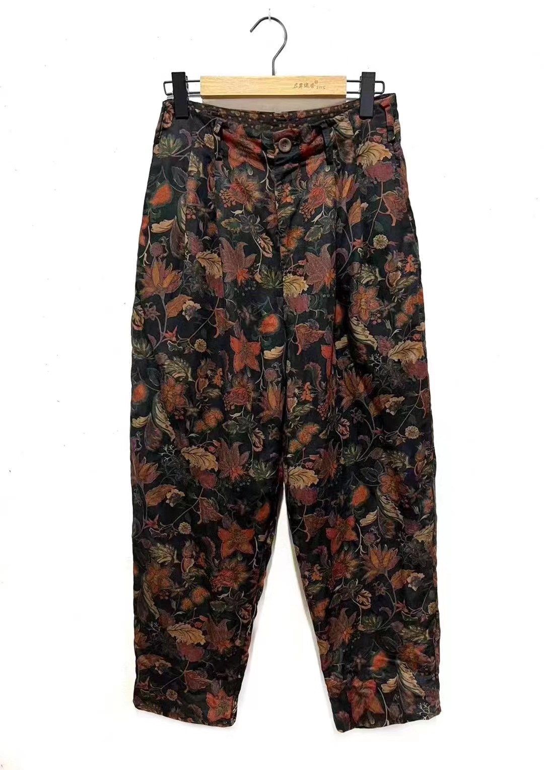 妝點家 左岸迷香 长裤 苎麻 棉 亚麻 Z23FW 3007印花