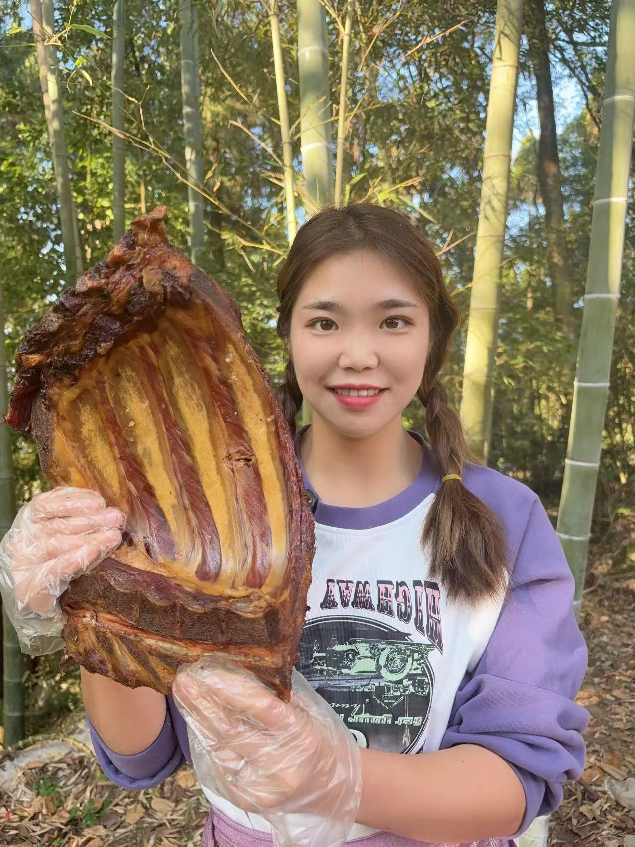 【腊前排现称】恩施农村柴火烟熏腊排骨 前排 不沾水可退