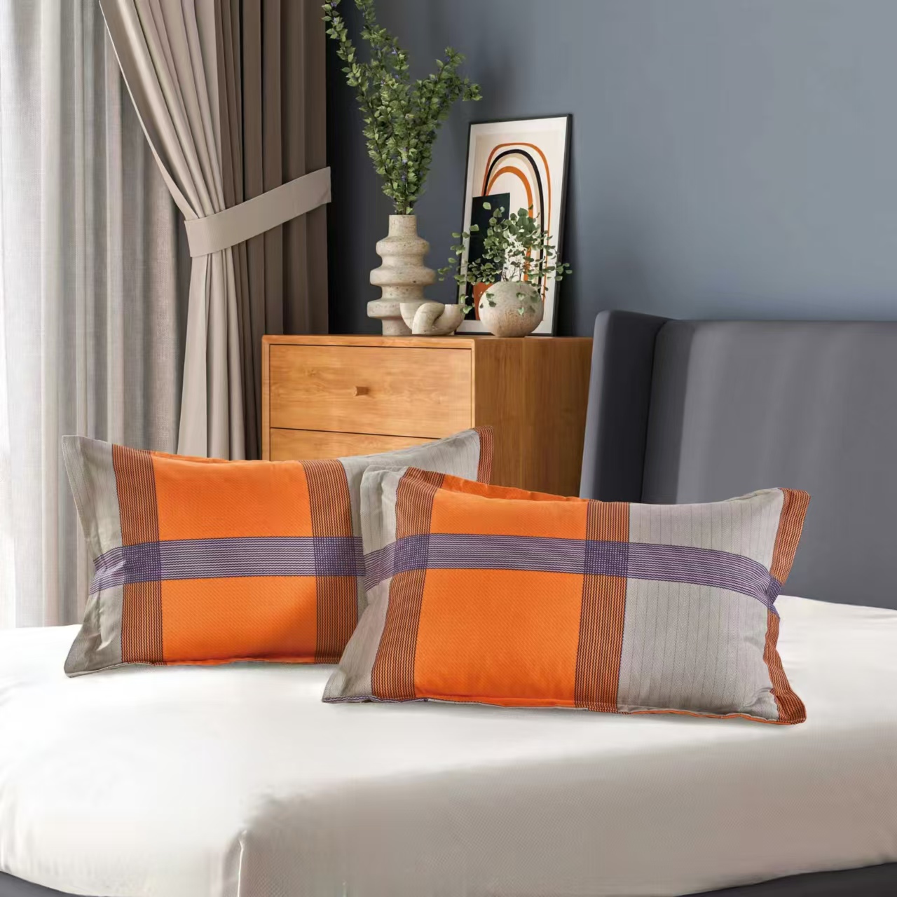 辉煌一生  枕套一对 （48X74cm）