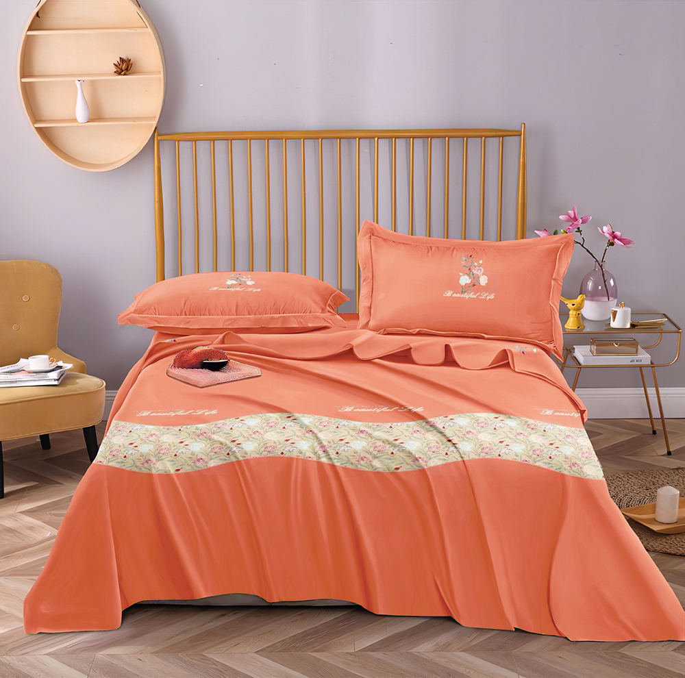 新年款盛典花枝   双人床单(200X230cm)