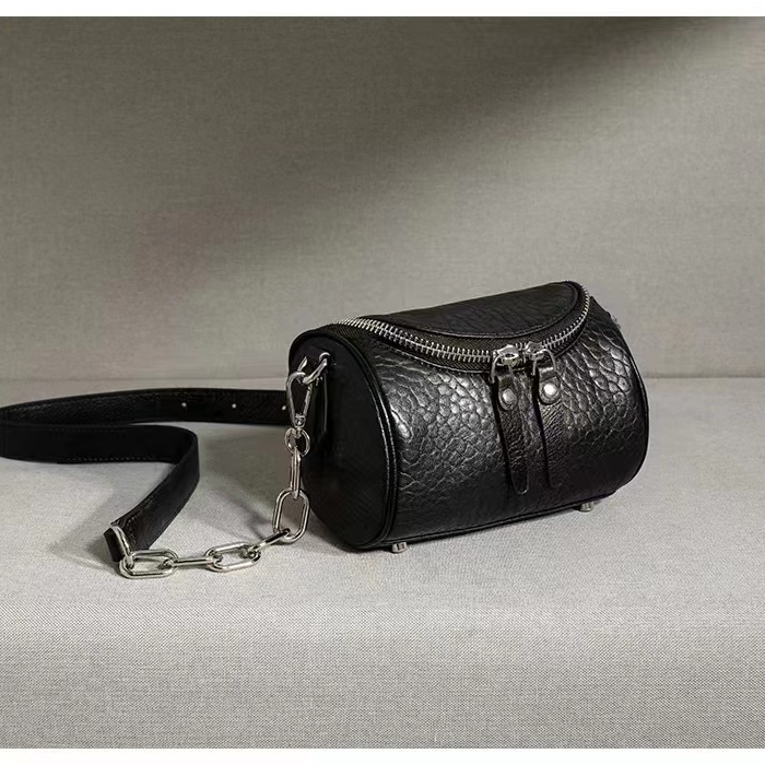  1936大旺家泡泡羊皮桶包斜挎包