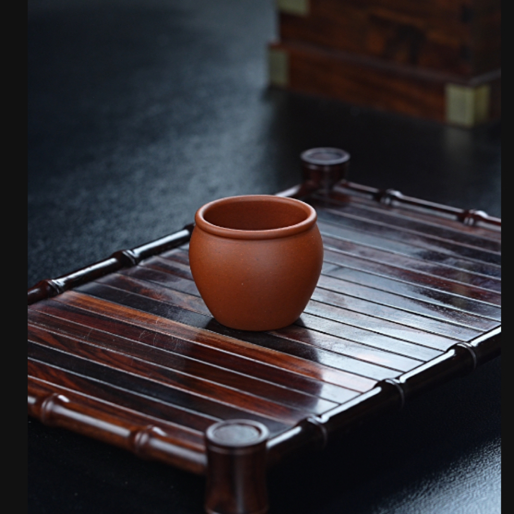 主人杯 黄龙山红泥 100毫升 