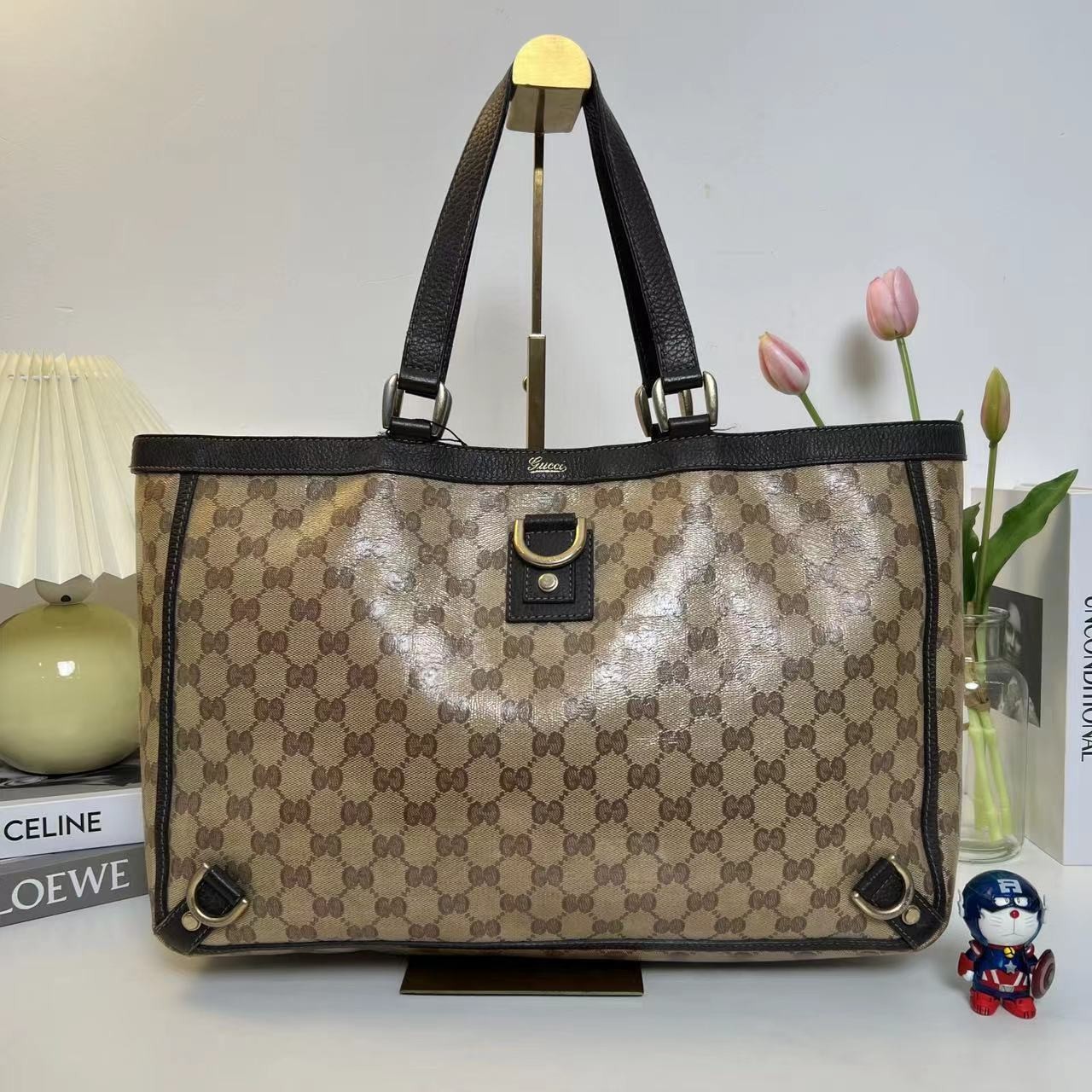 95新 GUCCI/古驰 多多奢品/古驰单肩包/97新