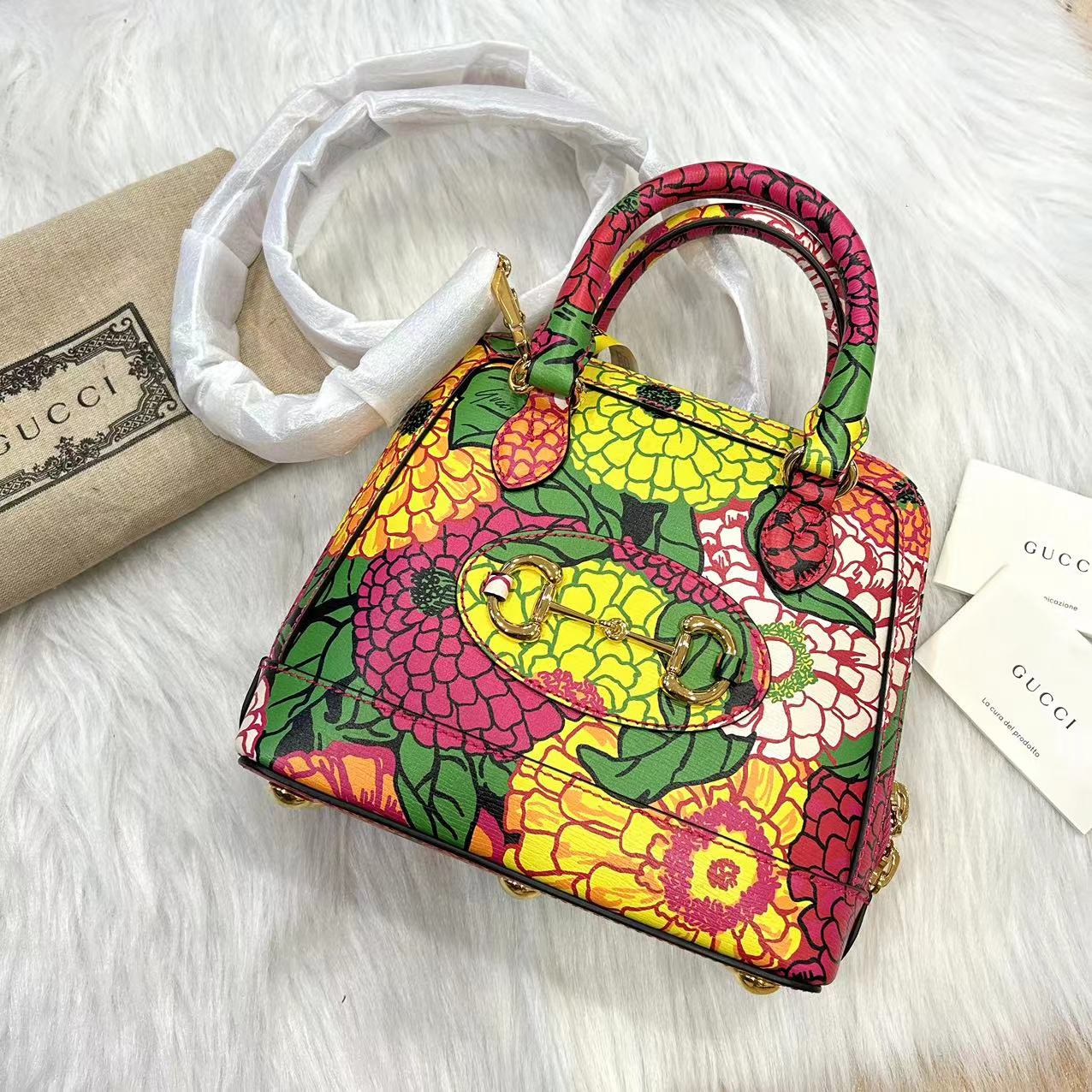 99新 GUCCI/古驰 多多奢品/古驰限量全套贝壳单肩斜跨包/99新
