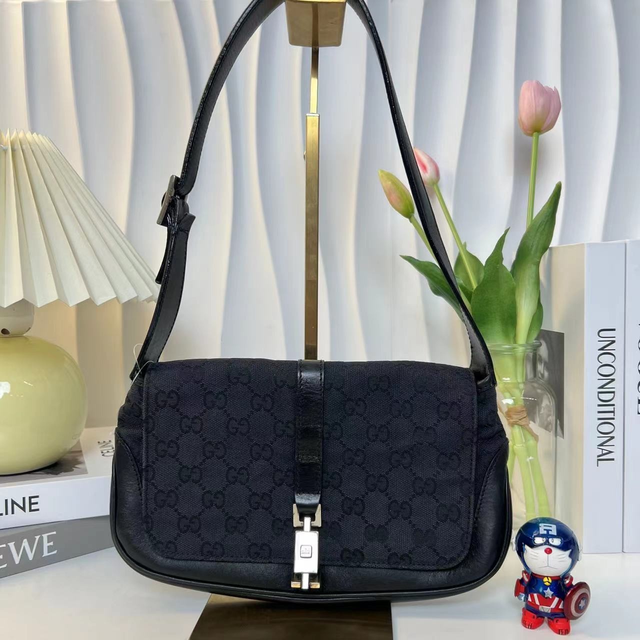95新 GUCCI/古驰 多多奢品/古驰腋下单肩包/95新