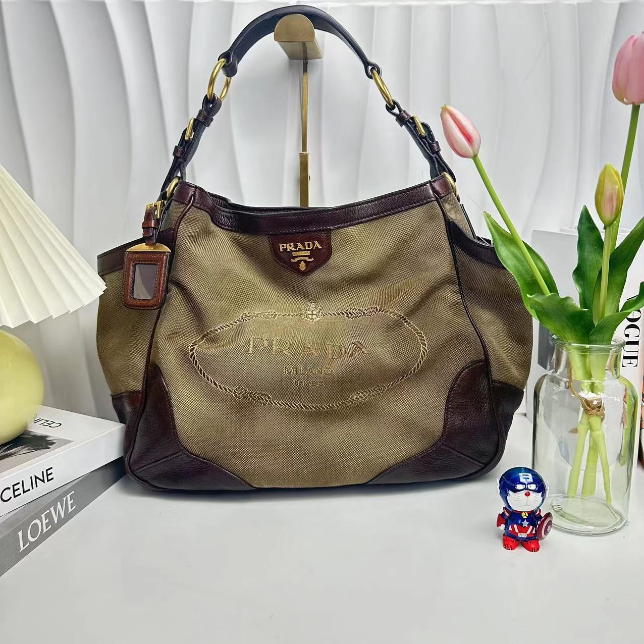 95新 Prada/普拉达 多多奢品/普拉达手提单肩包/96新