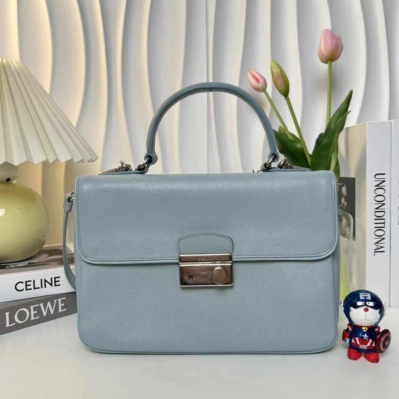 95新 Prada/普拉达 多多奢品/普拉达手提单肩包/96新