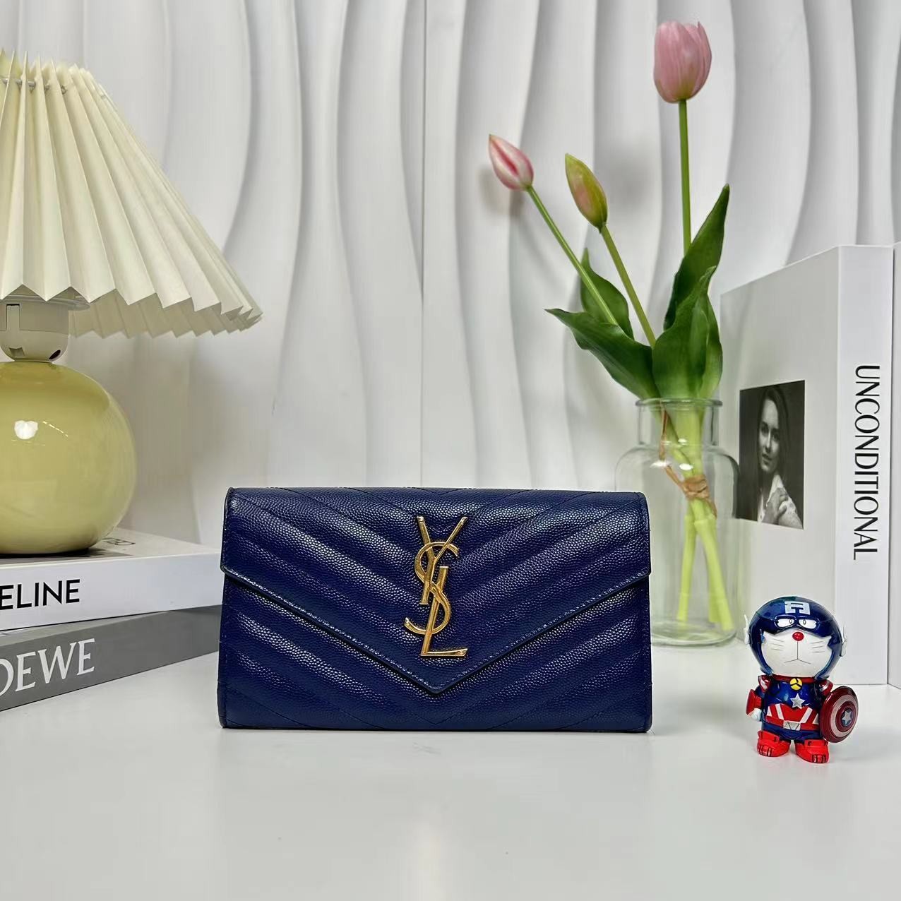 95新 YSL/圣罗兰 多多奢品/圣罗兰鱼子酱斜跨包/97新
