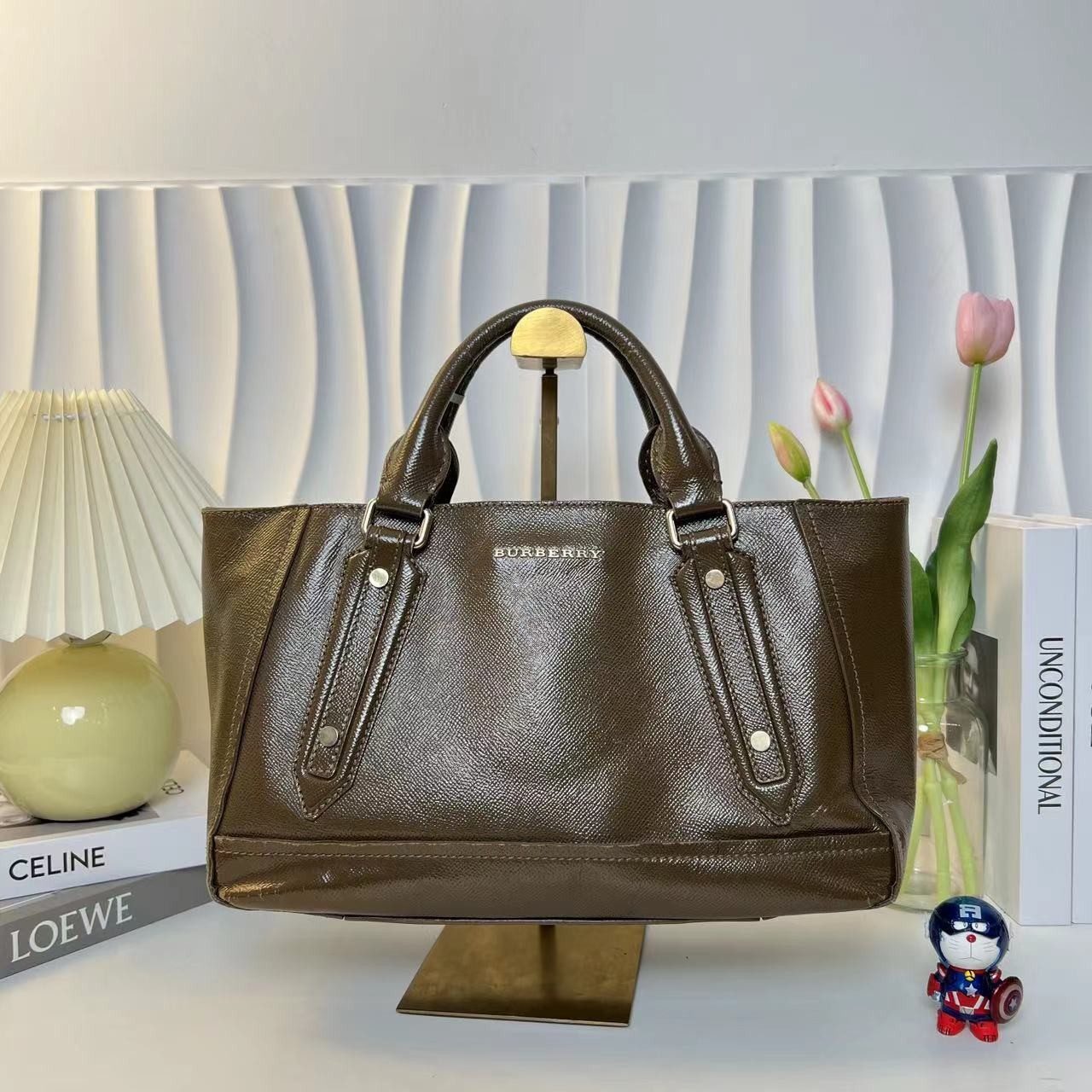 95新 BURBERRY/博柏利 多多奢品/巴宝莉单肩包/95新
