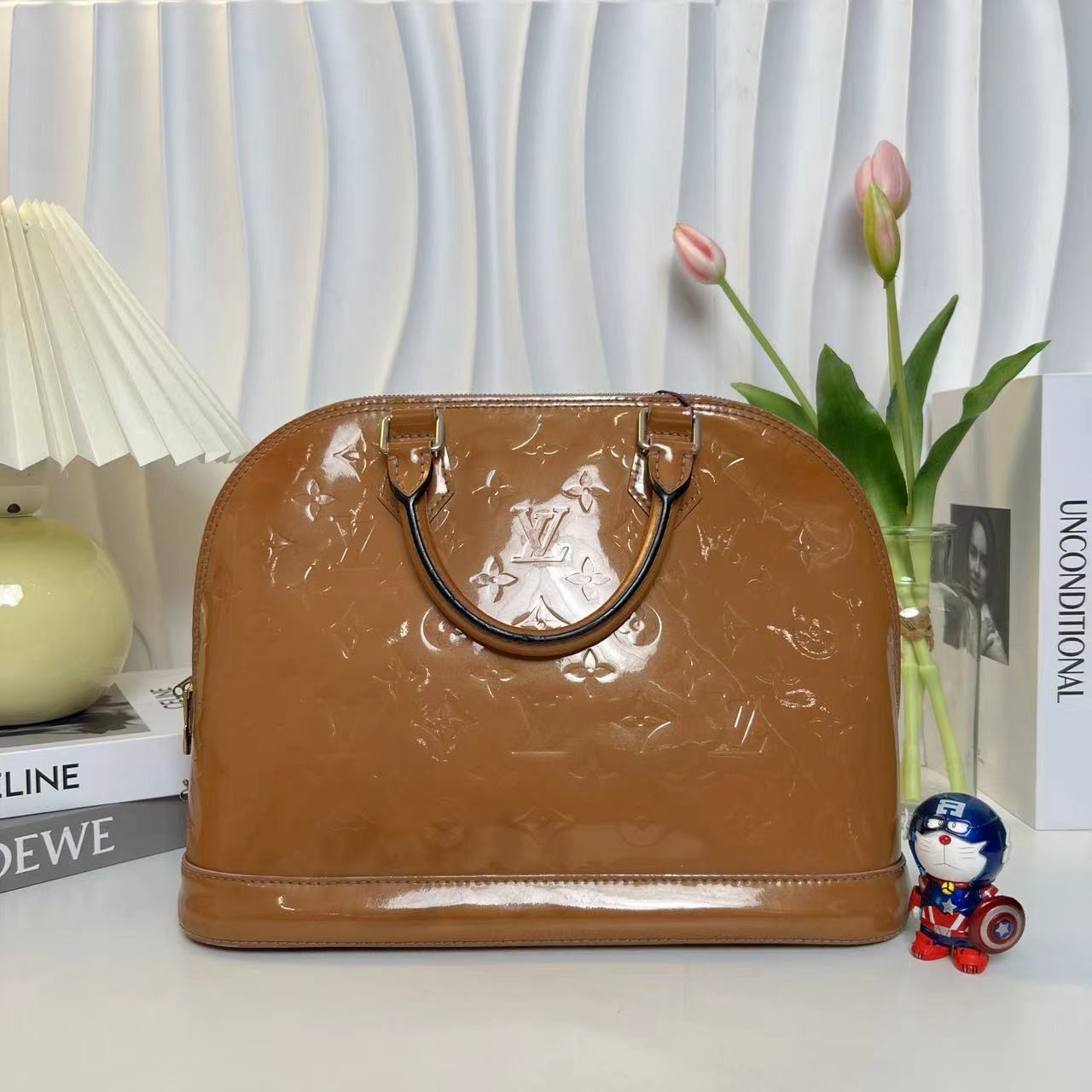 95新 LouisVuitton/路易威登 多多奢品/LV贝壳手提包/95新