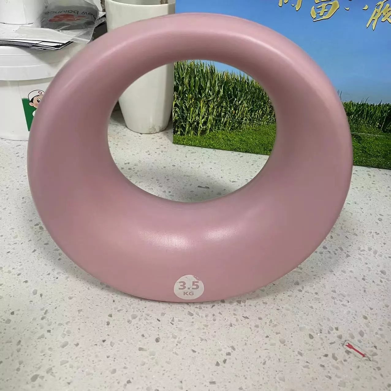 Kappa 卡帕 星月壶铃 健身器材 重量3.5kg 材质:PP+铁砂 KA210809