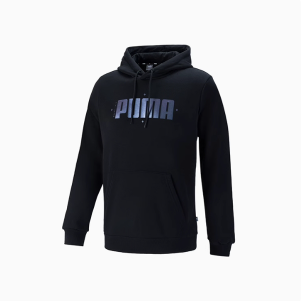 【星然】百搭休闲男子时尚运动连帽宽松套头卫衣 848240-01