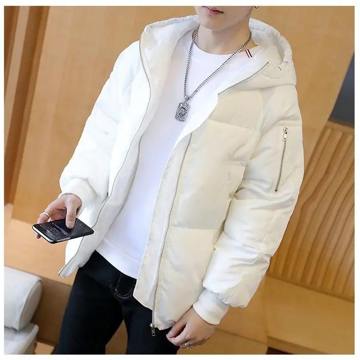 波司断码2023冬季羽绒服男连帽短款外套加厚大码情侣棉大衣潮流新