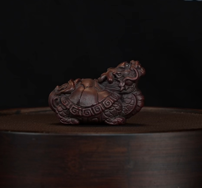 紫砂茶宠摆件精品可养茶桌茶台摆件大饰品高档茶具玄武龙龟