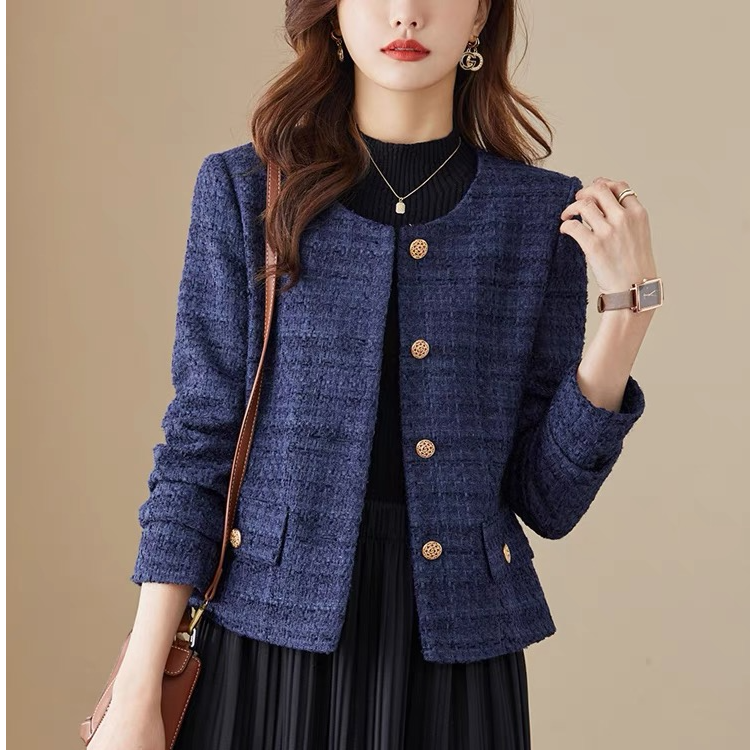 名媛气质法式2024新款秋季小个子小香风休闲百搭秋冬外套