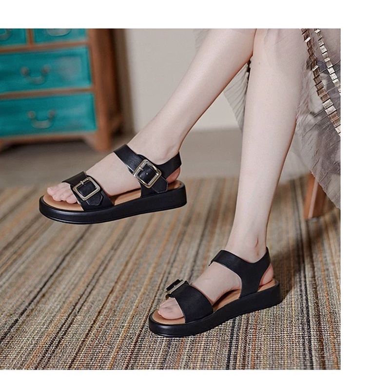 夏季3492魔术贴休闲凉鞋女鞋23X