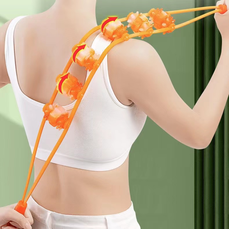 0050W亗多功能拉背条按摩器1条丨Li kio 袜子厂家提供福利