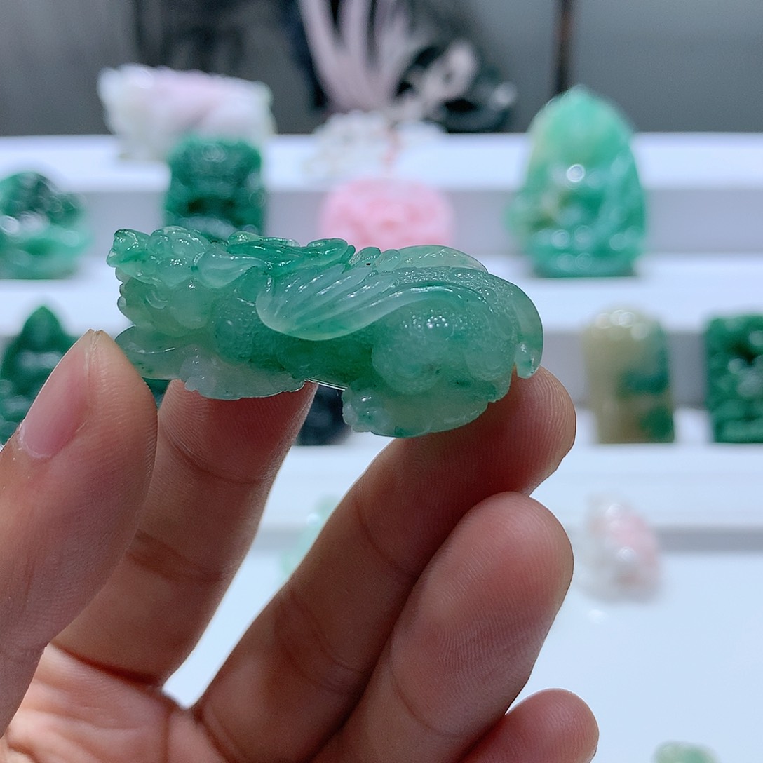 独山玉挂件未镶嵌我****对