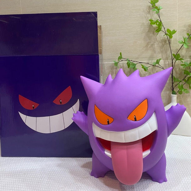 40cm耿鬼家族宝可梦大集结系列手办家居电脑桌桌面摆件生日礼物