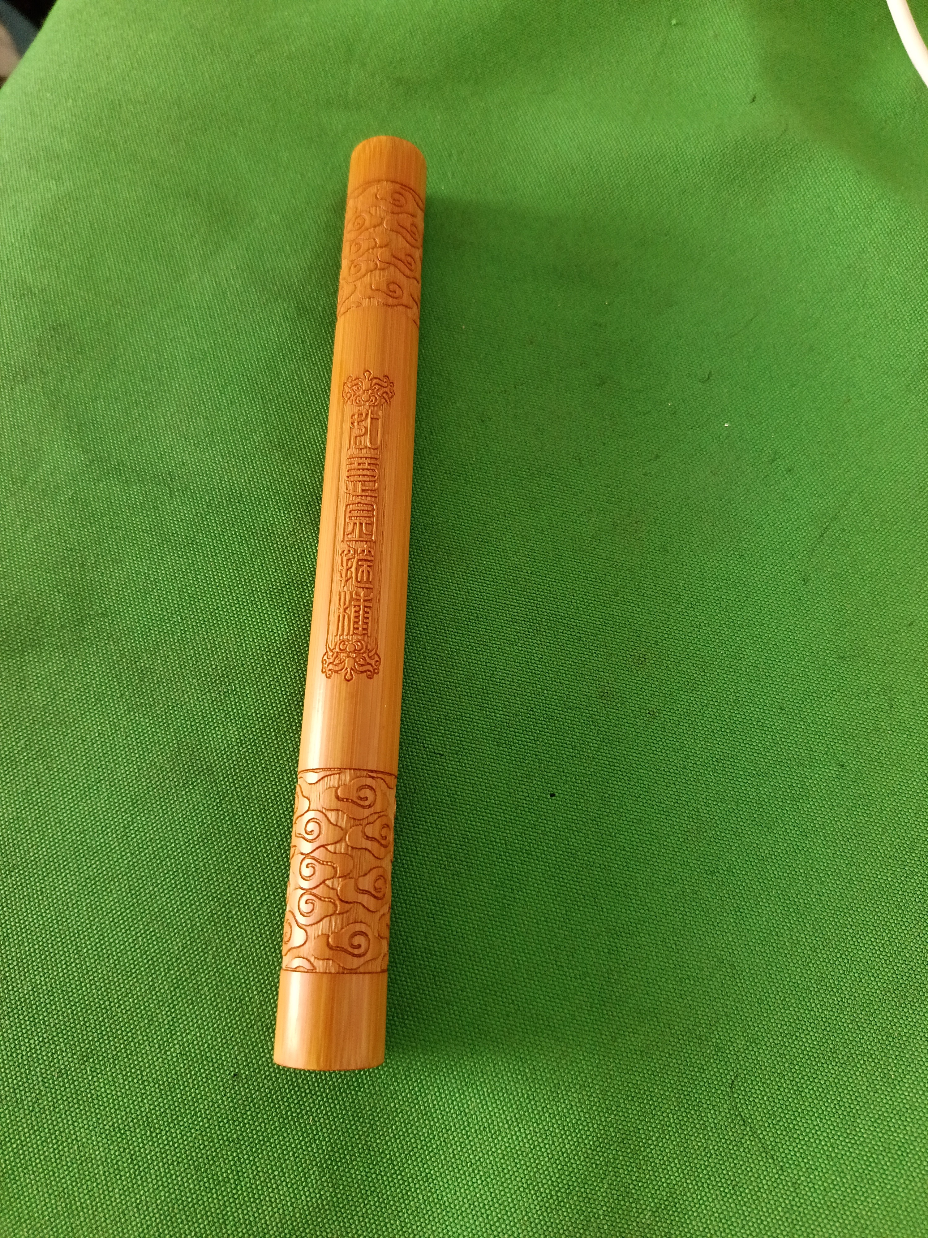 实心玉竹红皮爆密圆金箍棒直径