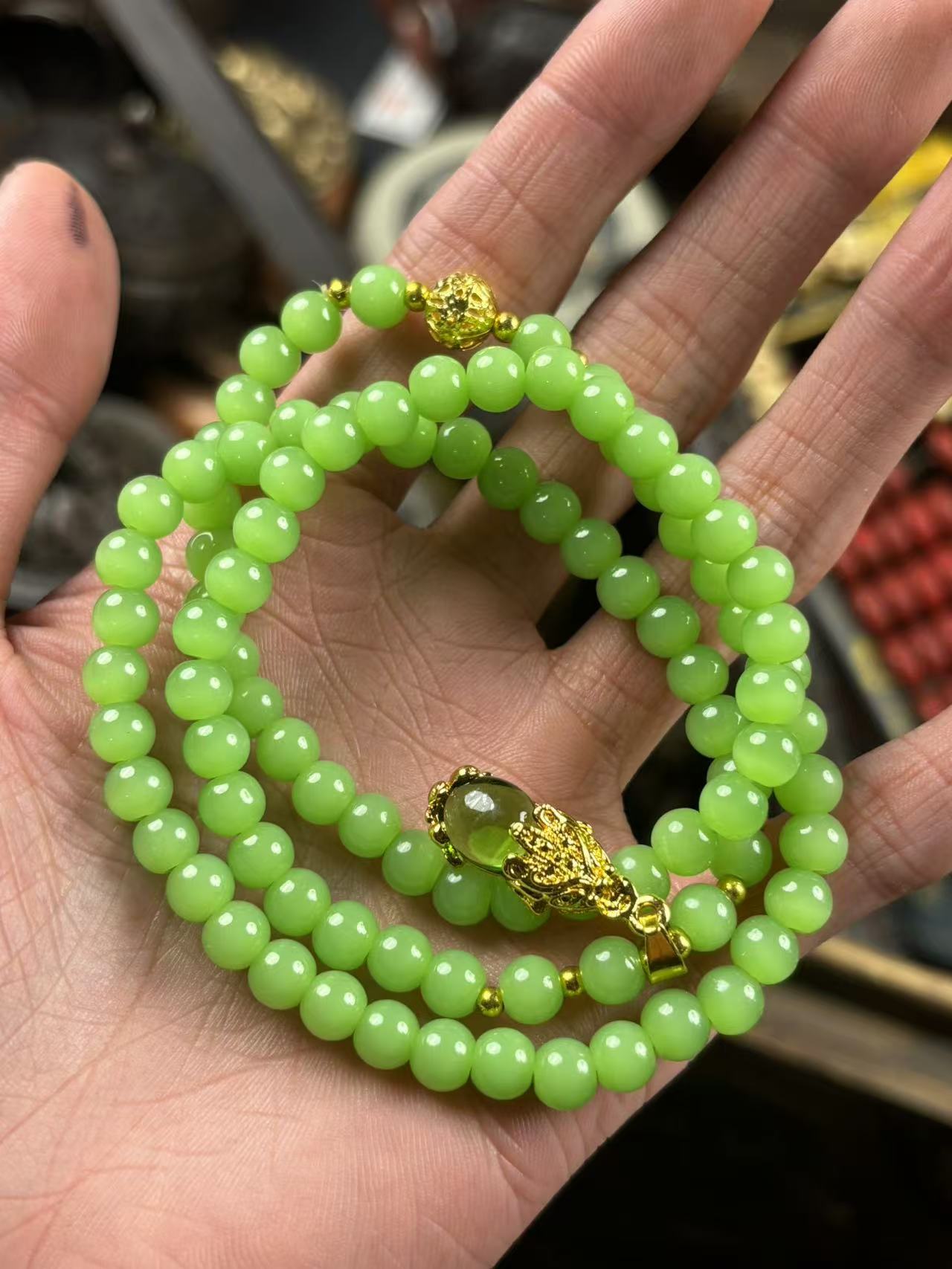 苹果绿项链一条[小奇甄选]