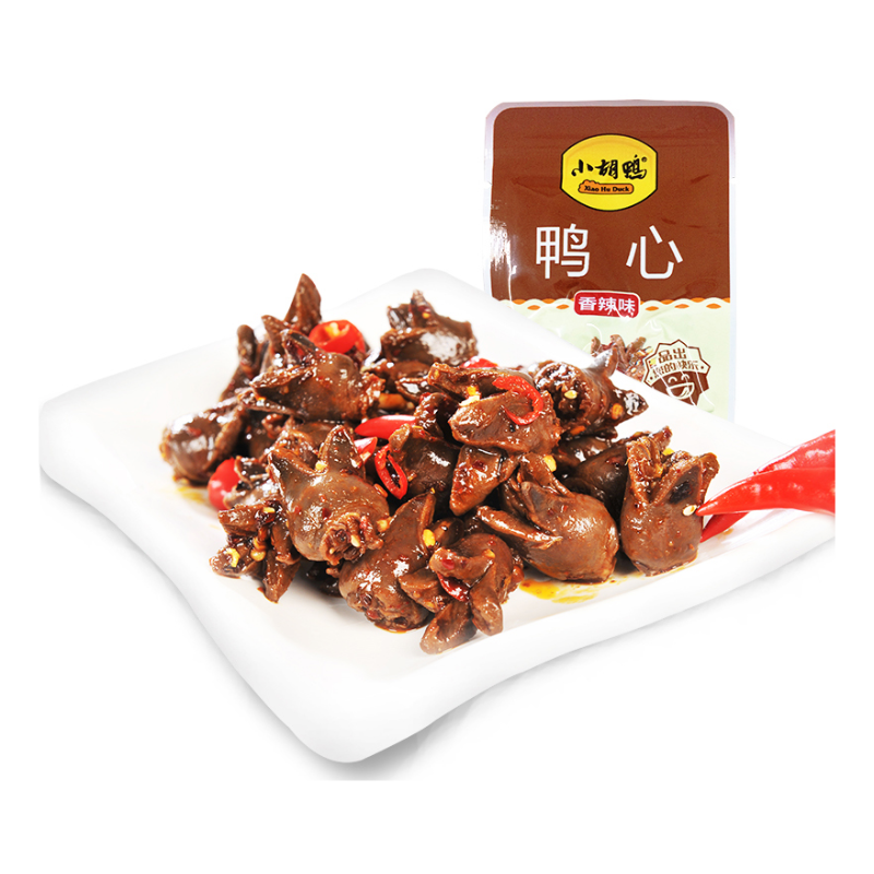 XIAO HU DUCK/小胡鸭散装 鸭心颗粒 约288g 小包装即食独立
