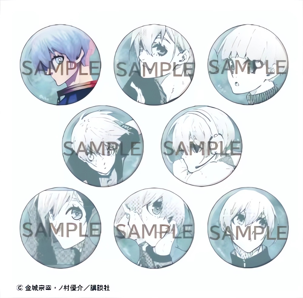 蓝色监狱 原画展冰织羊 水织羊个人池吧唧徽章 盲盒代拆