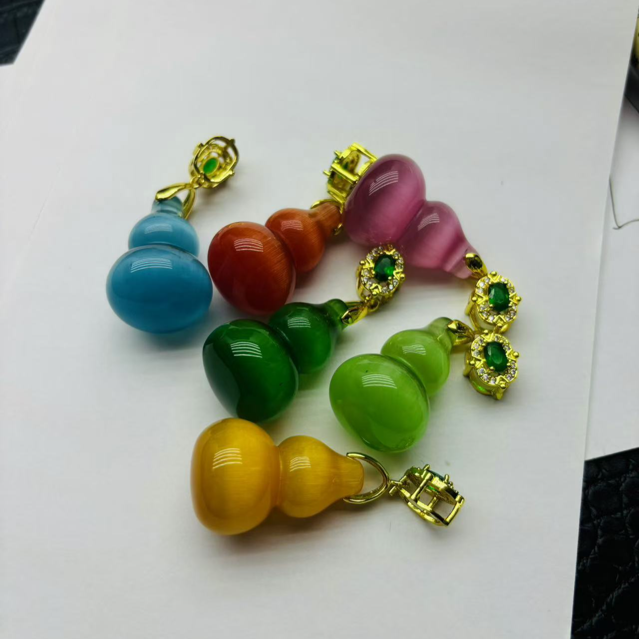 非金属珐琅吊坠 88851南非 老料时尚吊坠