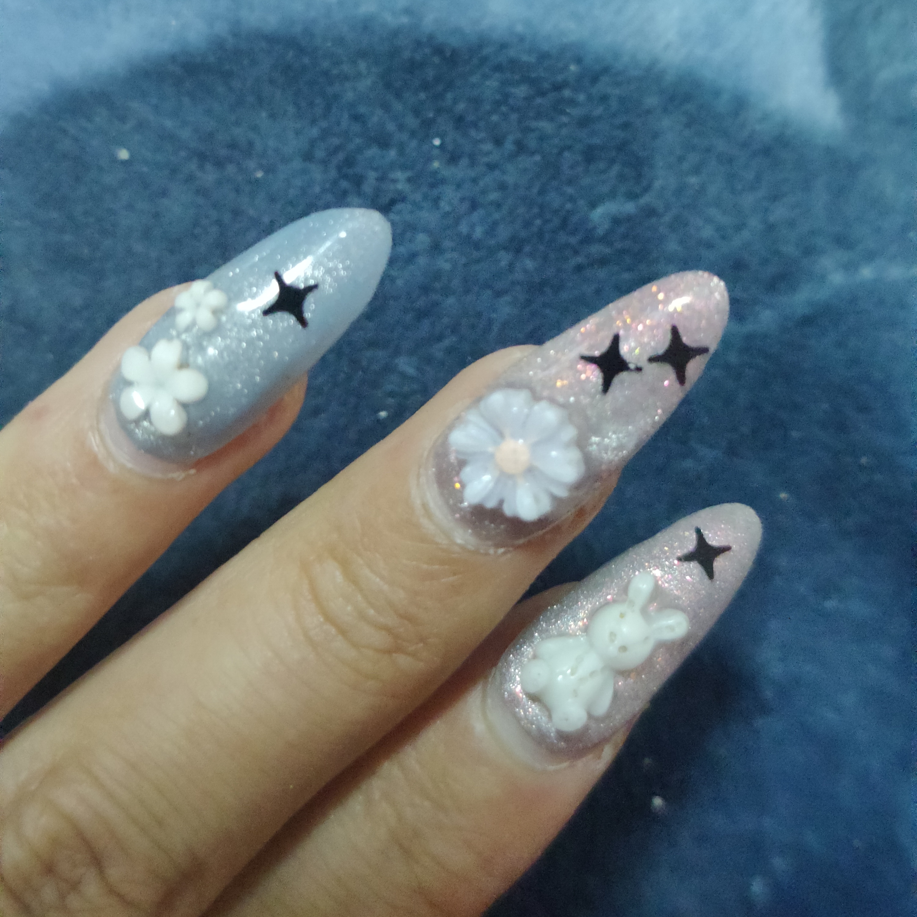 媛宝的手工经营社 滴胶美甲流沙异形填充物系列