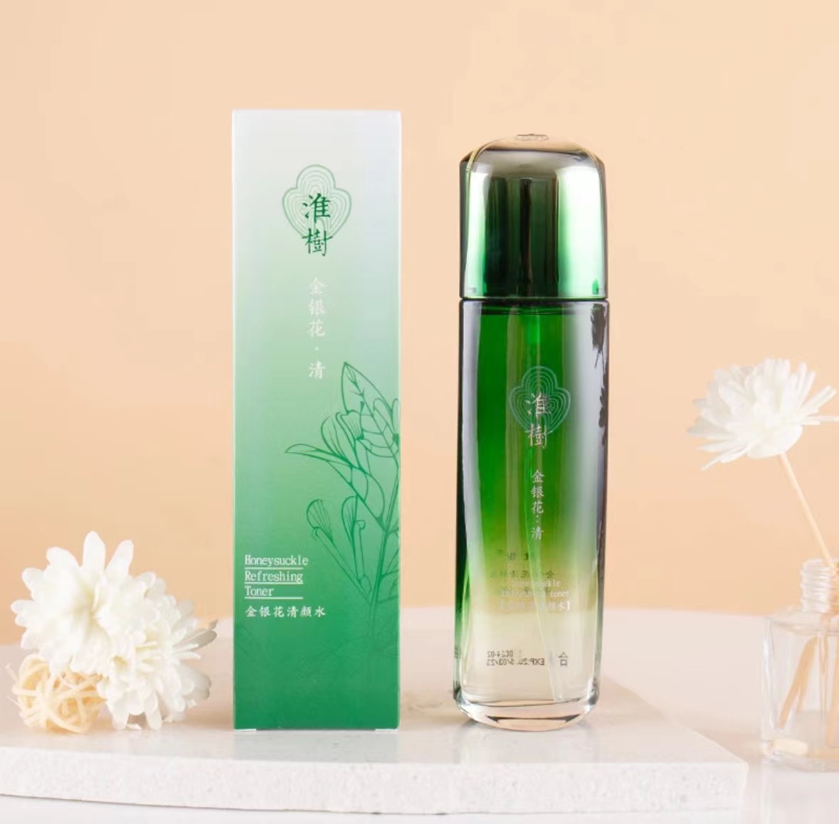 淮樹金银花清颜水【 祛痘, 保湿, 控油】100ml