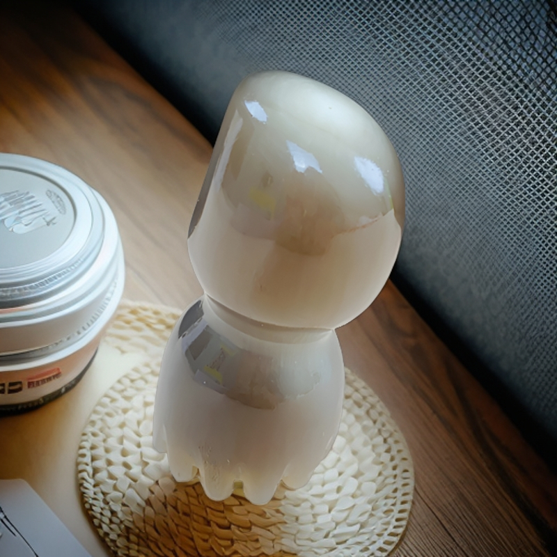 花靓子白水牛角莲蓬按摩刷疏通经络眼部脸部提拉通用面部美容神器