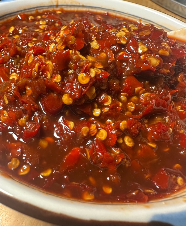 恩施特产手工秘制辣椒酱剁椒手工剁辣椒拌面拌饭下饭菜美味下饭酱