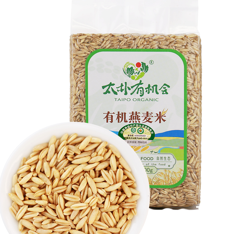 太朴有机会有机燕麦米太朴有机会燕麦米麦仁杂粮粗粮粥米营养