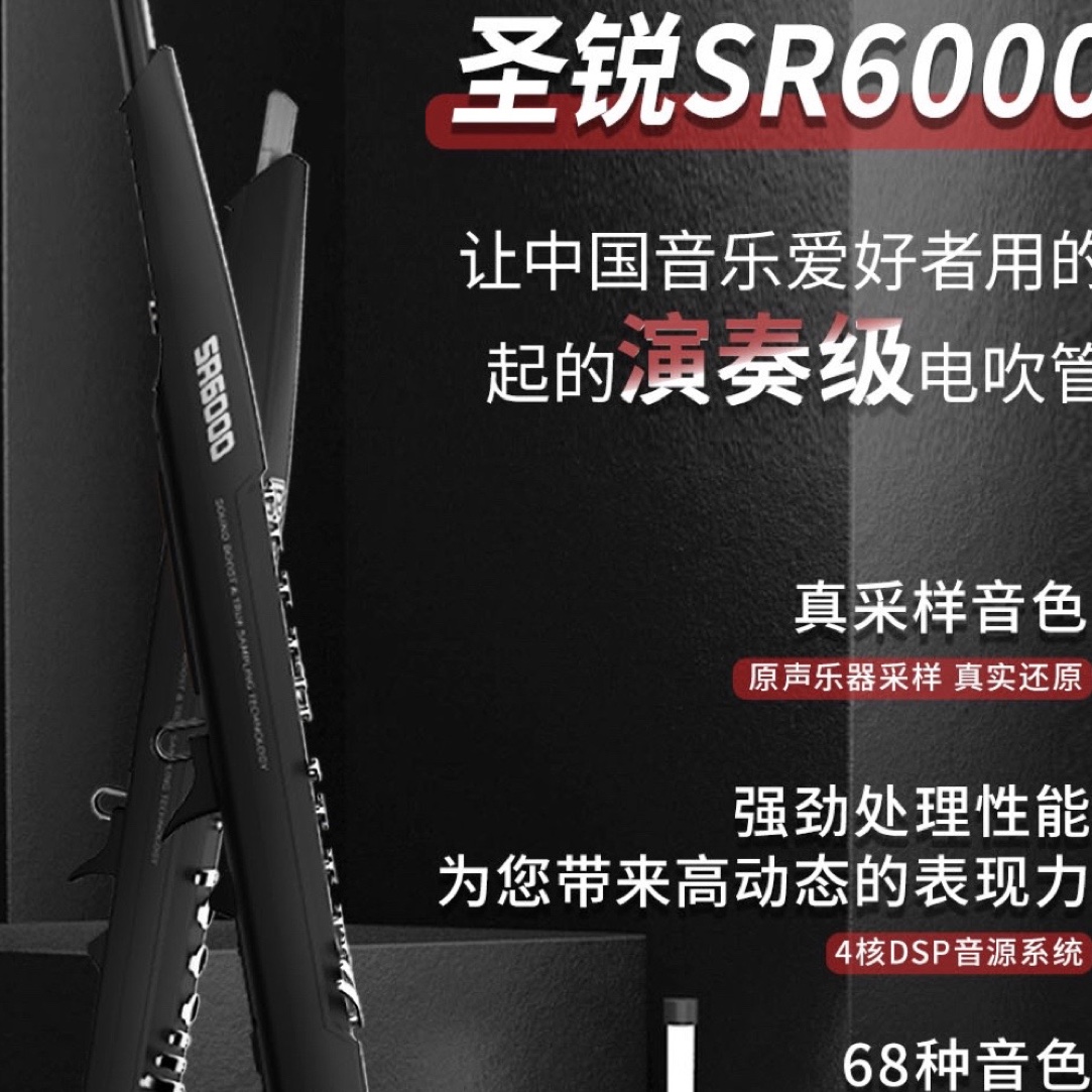 圣锐SR6000电吹管，官方正规授权，全新未拆封行货正品。