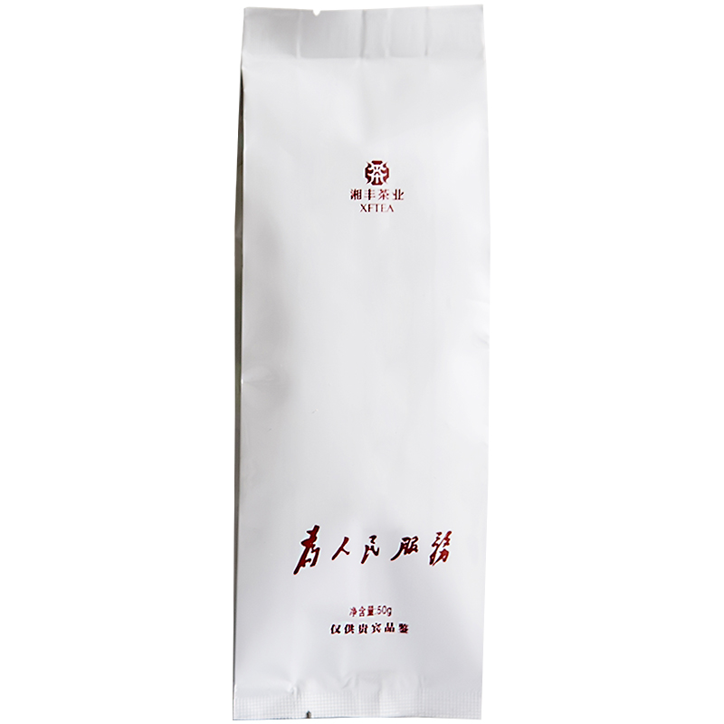 湘丰金井为人民服务甄选精品明前绿茶茶香浓郁翠绿鲜爽净含量50g