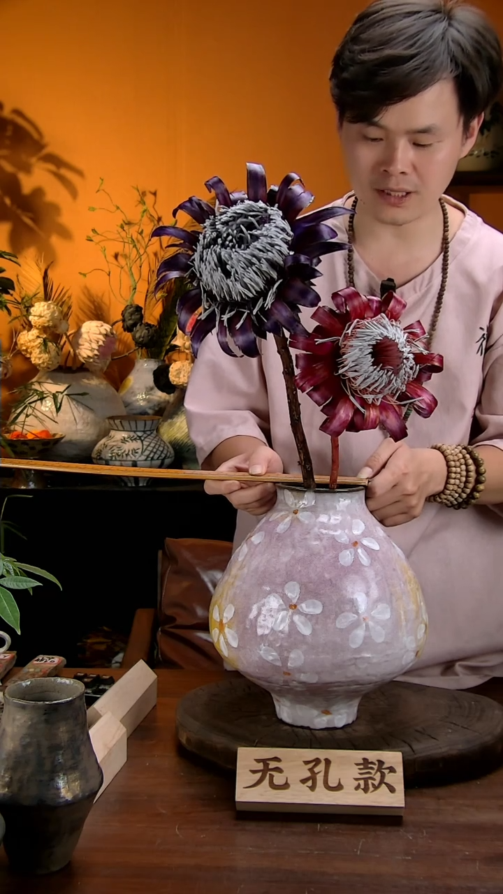 【闪购商品】景德镇花瓶花器136（高口）