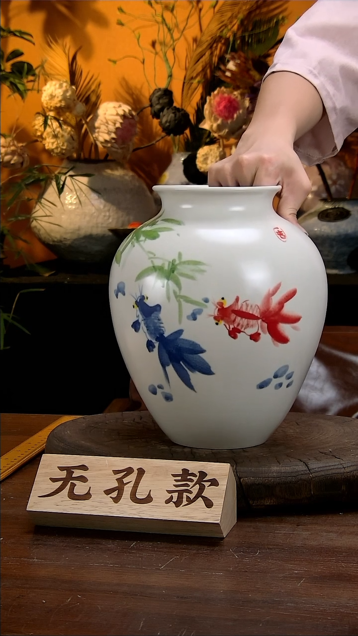 【闪购商品】景德镇花瓶花器86（高口）