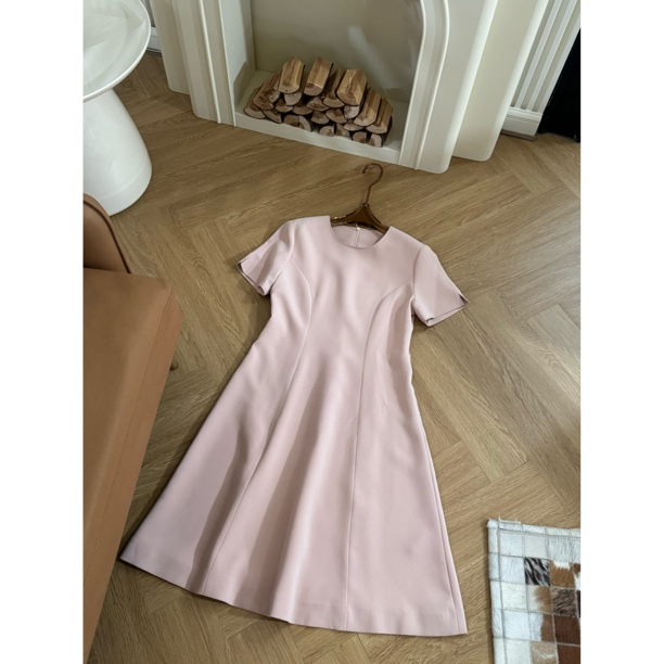 【裁剪裙】路蔓法新款百搭气质时尚小众收腰连衣裙MF-964