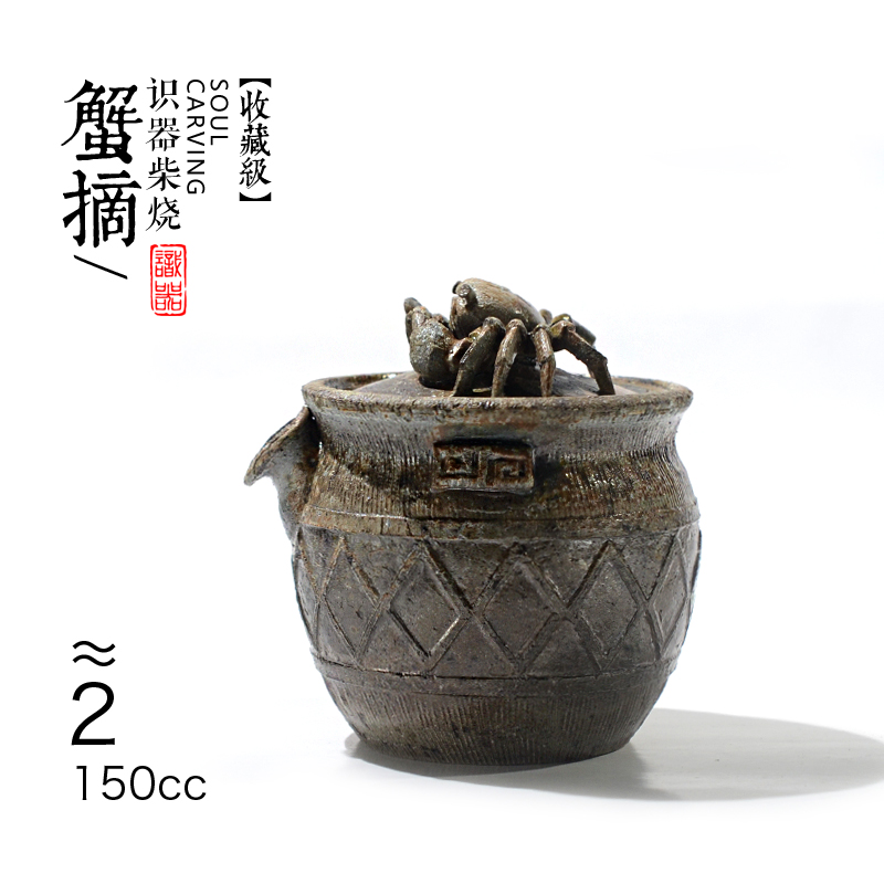 识器纯手工无釉柴烧宝瓶茶壶复古日式备前烧陶瓷仿古青铜器泡茶具