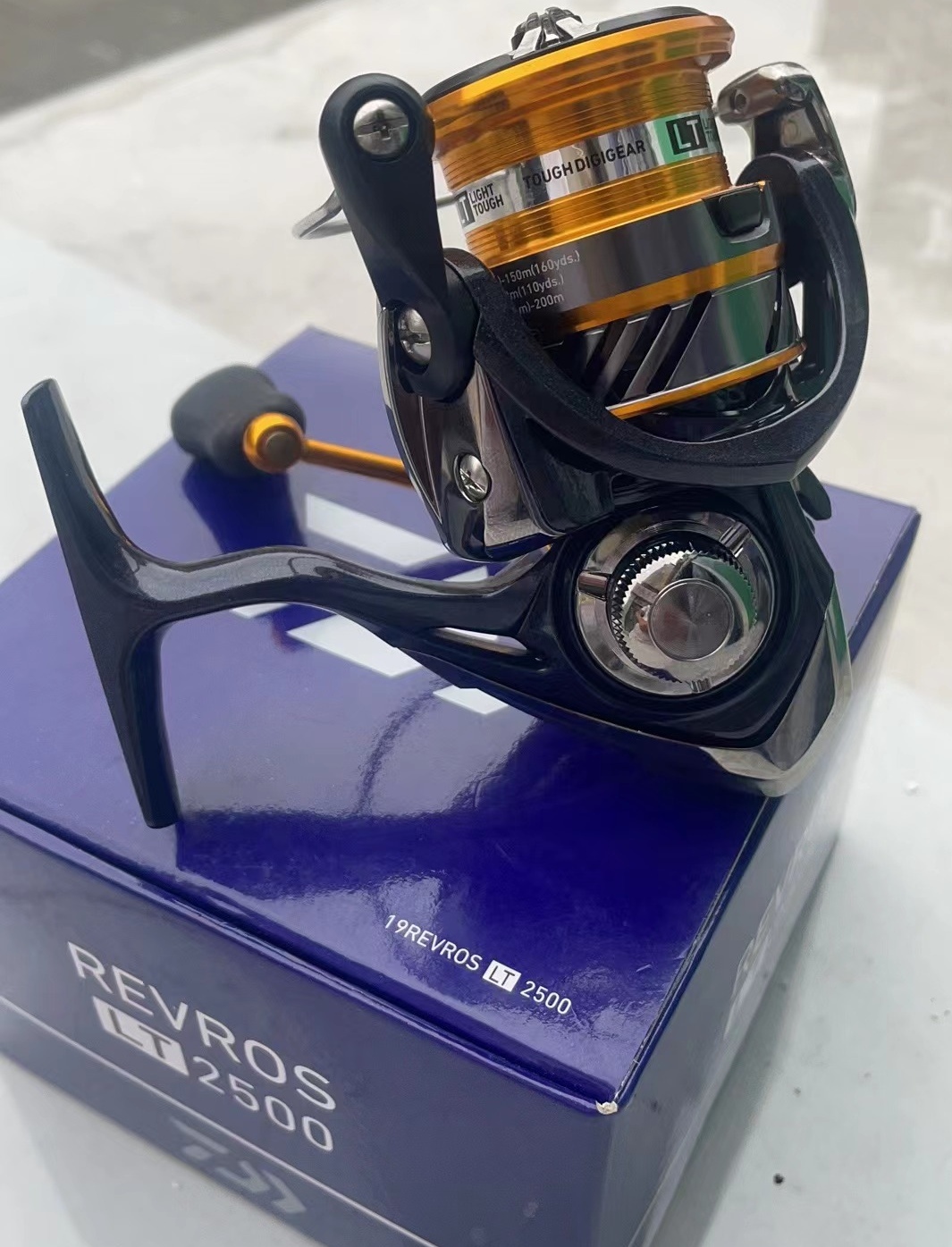 新款REVROS LT纺车轮远投轮海钓路亚金属渔轮
