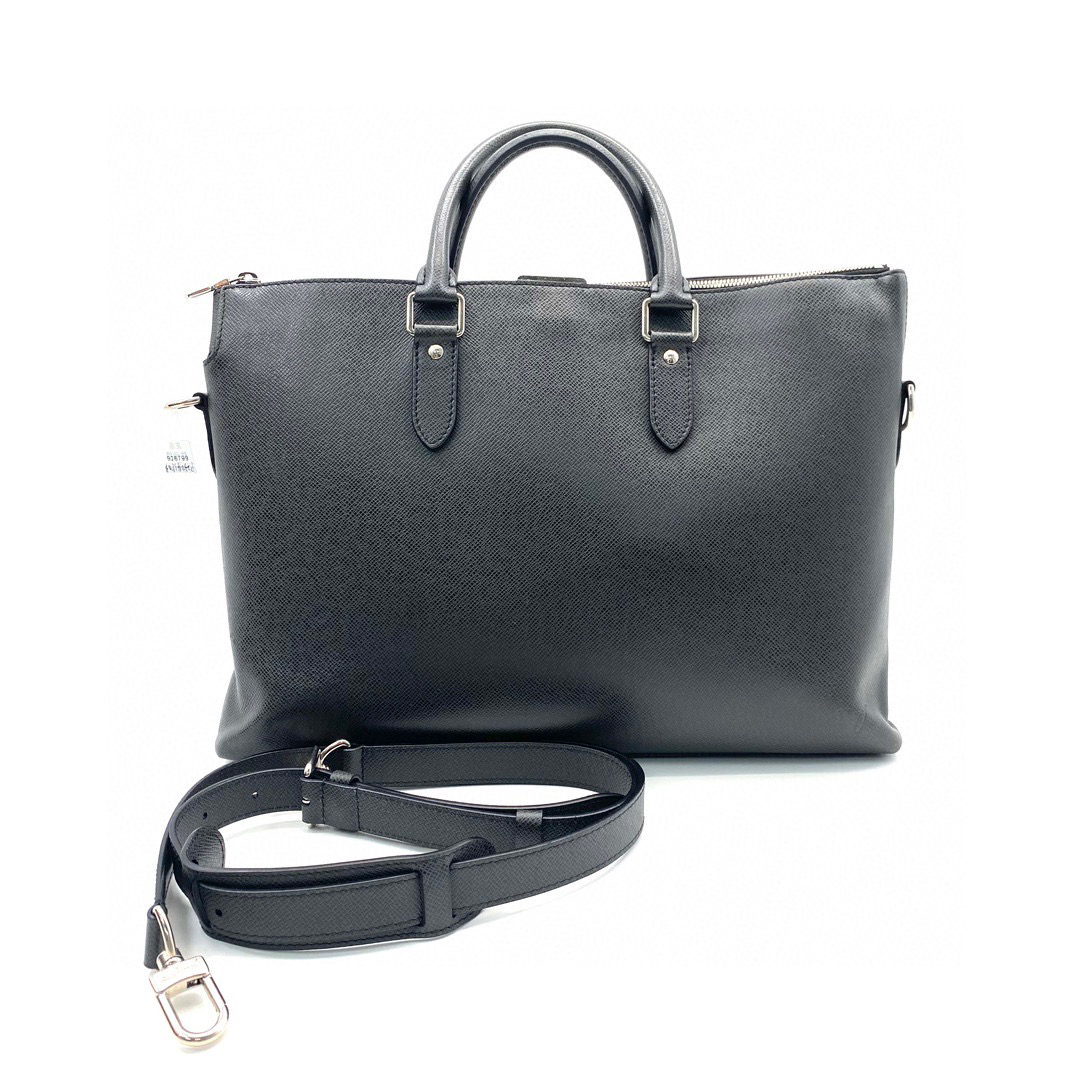 95新 LouisVuitton/路易威登 黑色全皮公文包 尺寸38/28 活动价