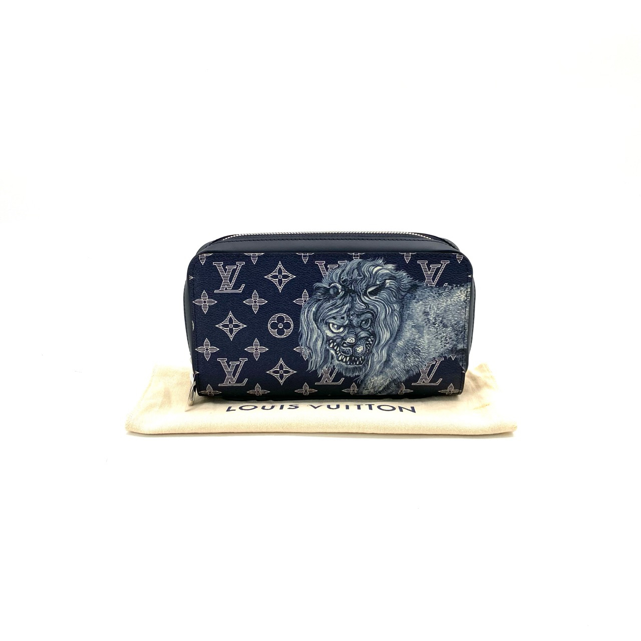 99新 LouisVuitton/路易威登 99新闲置动物园限量款拉链钱包22/13