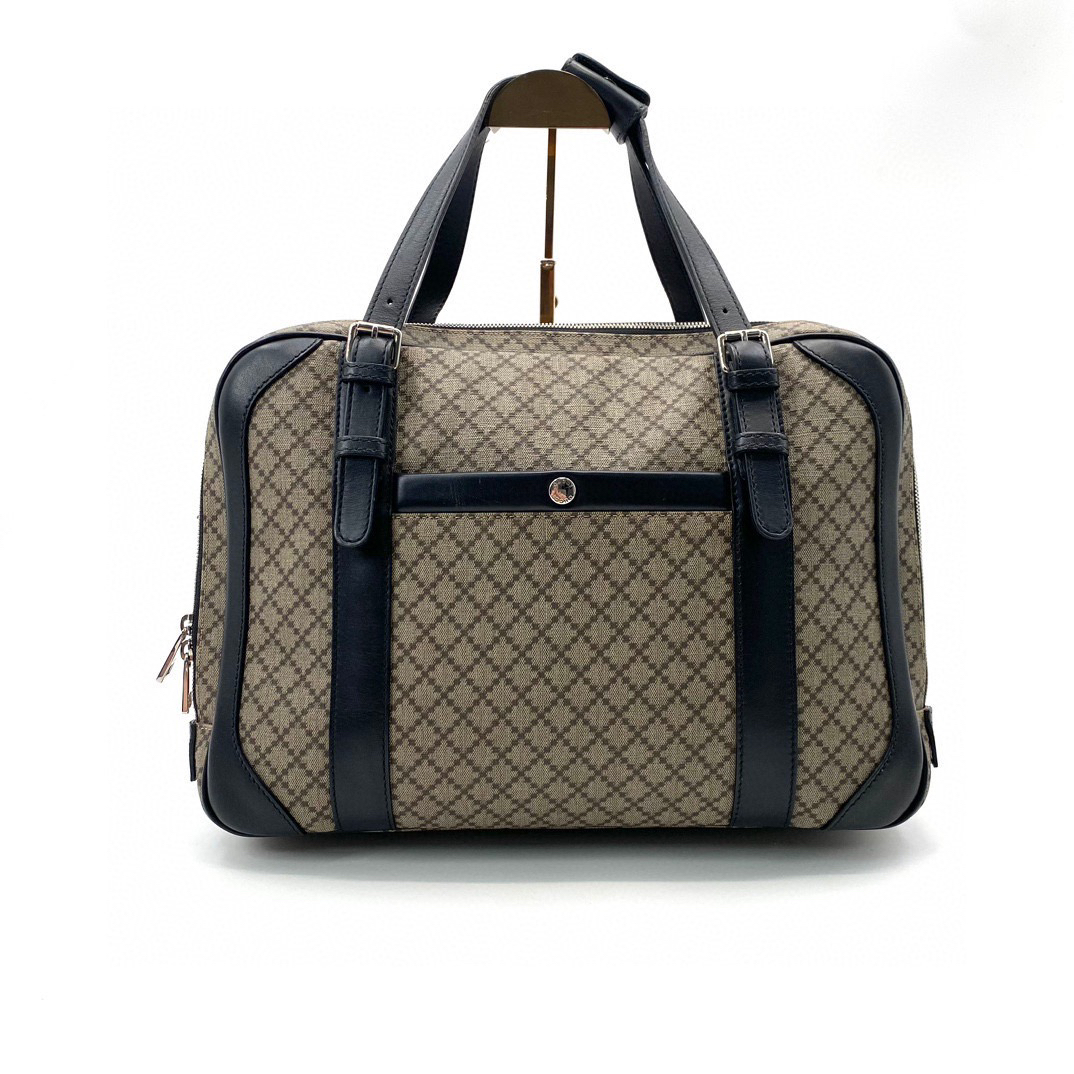 95新 GUCCI/古驰 95新经典拼皮手提公文包 尺寸40/30活动价