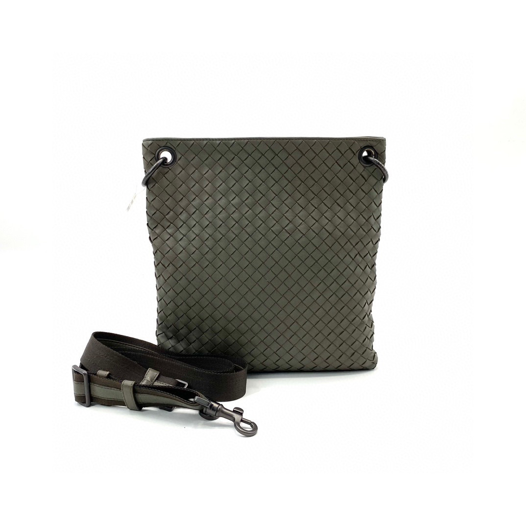 90新 BOTTEGA VENETA/葆蝶家 全皮编织单肩斜挎包尺寸26/27活动价
