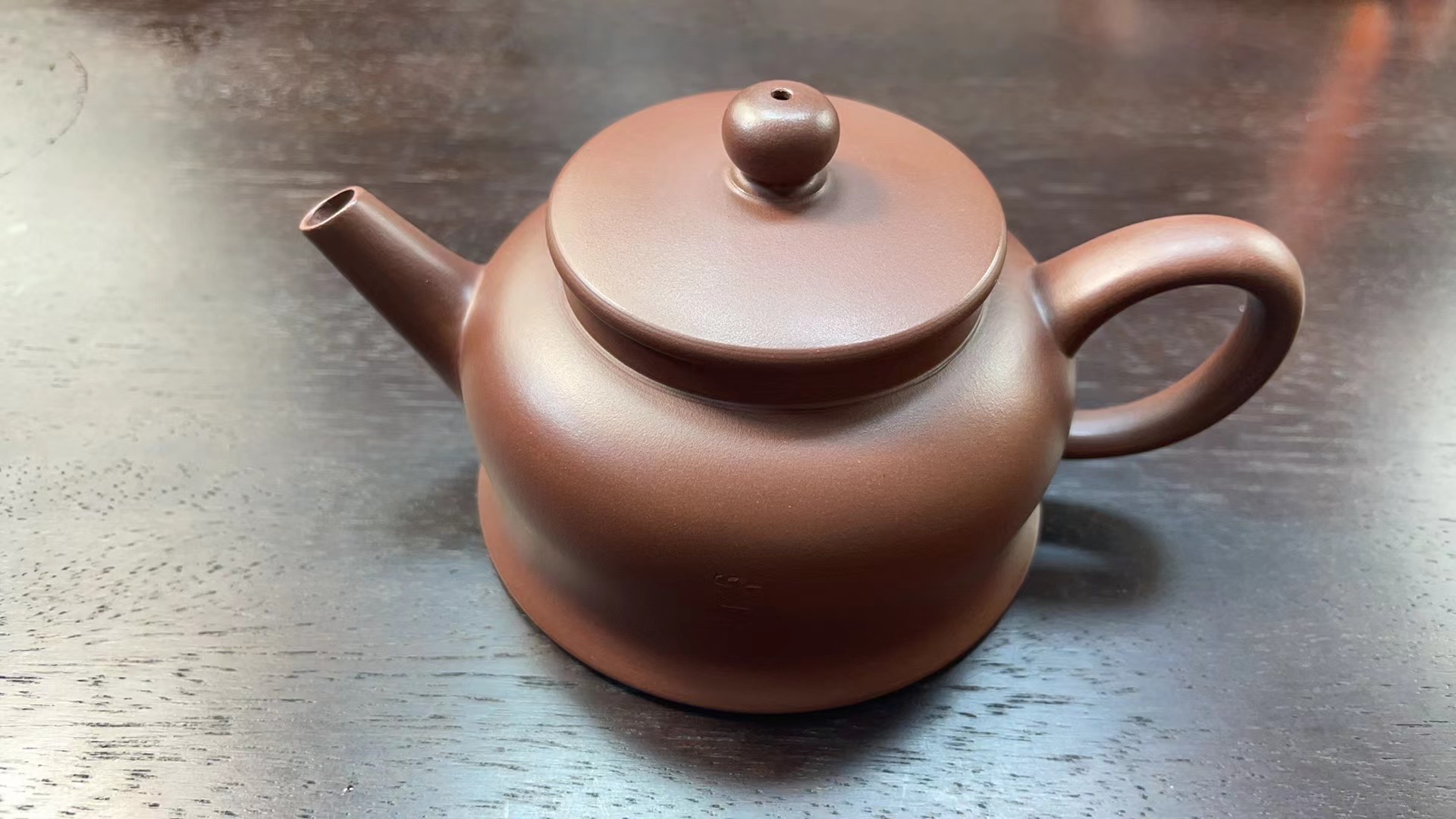 【旭壶山房海峡福器底款】28代紫泥 海峡圣手容量160cc左右绝无二价